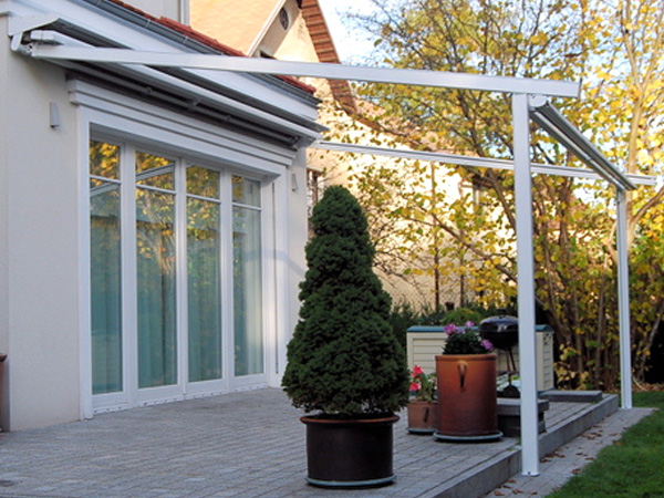 Pergola EVO - Terrassenmarkise mit abrollbarem Dach